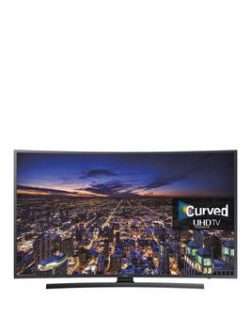 Samsung Ue48Ju6500Kxxu 48 Inch Curved, Uhd, 4K, Freeview Hd, Smart Tv - Black